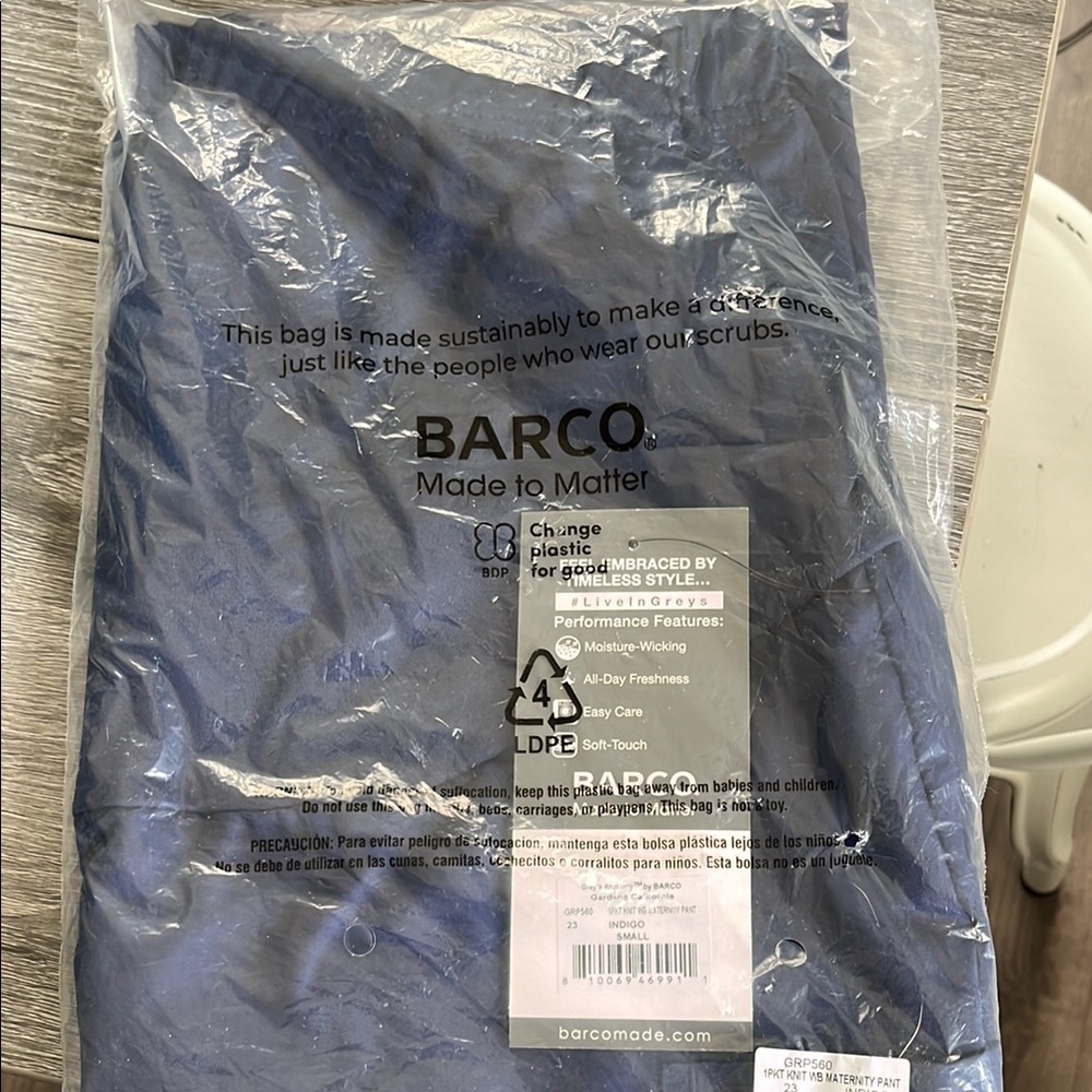 Barco Uniforms Navy Blue Women's Pants